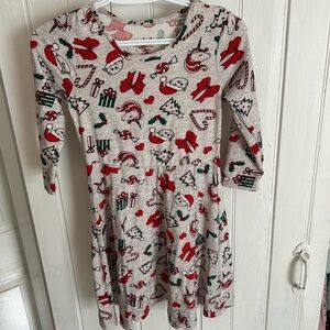 George girls 10/12 Christmas long sleeve dress